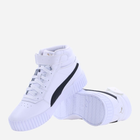 Tenisówki damskie skórzane Puma Carina 2.0 Mid 385851-06 35.5 Białe (4065452465735) - obraz 4