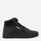 Tenisówki damskie skórzane Puma Carina Mid 373233-02 37.5 Czarne (4062453071651) - obraz 1