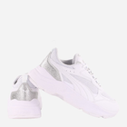 Sneakersy damskie do kostki Puma Cassia Distressed 387645-02 37.5 Białe (4065449411356) - obraz 3