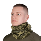 Тактичний зимовий шарф-труба CamoTec Fix Fleece 260 ММ14 піксель - зображення 3