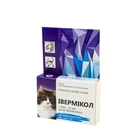 Капли Ивермикол от блох и клещей для кошек от 5 до 7,5 кг (45 мг)