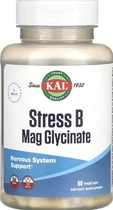 Стресс В комплекс с магнием и глицинатом Stress B Magnesium Glycinate - 60 vcaps