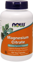 Магний цитрат Now Foods Magnesium Citrate 120 caps