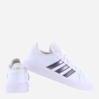 Tenisówki damskie z eko skóry adidas Grand Court Base 2 HR0248 36 Biały/Ciemnogranatowy (4066748454723) - obraz 3