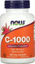 Вітамін С NOW Vitamin C-1000 RH NO TR 100 tabs