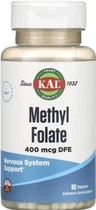 Метилфолат (фолієва кислота) KAL Methyl Folate 400mcg 90 tabs