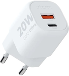 Мережевий зарядний пристрій Xtorm 20W GaN2 Ultra Charger White (XEC020)