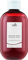 Шампунь против выпадения волос La'dor Root Re-Boot Awakening Shampoo Red Ginseng&Beer Yeast для поврежденных волос 300 мл (8808033021502)