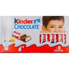 Шоколад Kinder Chocolate молочний 8 батончиків 100 г