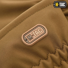 Тактические M-Tac перчатки демисезонные Soft Shell Coyote койот M - изображение 6