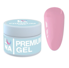 Гель для нарощування LUNA moon Premium Gel 15, 15 мл, лавандово-рожевий