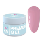 Гель для нарощування LUNA moon Premium Gel 21, 30 мл, глибокий рожевий