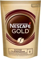 Кава розчинна Nescafe Gold 100г