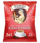 Кавовий напій кава розчинна "Петрівська Слобода" Класична 3 в 1 25шт * 20г