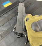 Страйкбольный Пистолет COLT Browning M1911 VIGOR V304 металл, пластик стреляет пульками 6 мм Черный - изображение 6