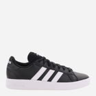 Tenisówki damskie z eko skóry adidas Grand Court Base 2 GW9262 38 Czarny/Biały (4065426736557) - obraz 1