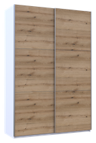 Шкаф-купе двухдверный Doros G-Caiser 160х60х240 см Белый/Дуб евок (DRS-011022)
