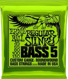 Струни Ernie Ball 2836 5-String Bass 45-130 Regular Slinky