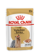 Упаковка повнораціонного вологого корму Royal Canin Yorkshire Terrier Adult