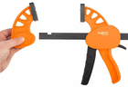 Струбцина автоматична NEO Tools heavy duty 6"/150 мм 45-500 (5907558463736) - зображення 6