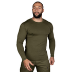 Тактический CamoTec лонгслив CoolTouch Olive олива 2XL - изображение 1