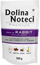 Влажный корм Dolina Noteci с кроликом и клюквой