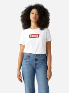 Футболка бавовняна жіноча Levi's Graphic Iconic A8802-0000 S Біла (5401157318348) - зображення 3