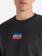 Світшот чоловічий Levi's Standard Graphic Crew Mini Sportswear S 38423-0046 S Чорний (5401043987887) - зображення 4