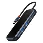USB-хаб USB Type-C Baseus AcmeJoy 5-in-1 (HDMI, 2xUSB3.0, USB2.0, Type-C PD&Data) (WKJZ010213) Dark Gray