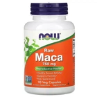 Натуральная добавка Now Foods Maca Raw 750 мг Капсулы