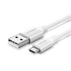 Кабель UGREEN US289 USB 2.0 to Micro-USB 480 Mbps 2A 1m White (60141)