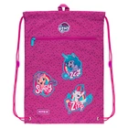 Сумка для обуви Kite Little Pony "Маленькие Пони" 46х33 см с карманом розовая (LP22-601M)