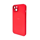 Чехол для смартфона AG Glass Matt Frame Color для iPhone 12 Coke Red