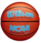 Баскетбольный мяч Wilson NCAA, резина, размер 7, оранжево-синий