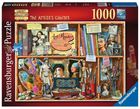 Пазл Ravensburger Шафа художника 70 x 50 см 1000 деталей (4005555000310) - зображення 1