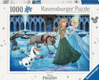 Puzzle Ravensburger Classic Disney Kraina lodu 70 x 50 cm 1000 elementów (4005555000921) - obraz 1