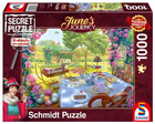 Puzzle Schmidt Herbatka w ogrodzie 69.3 x 49.3 cm 1000 elementów (4001504599744)