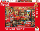 Puzzle Schmidt PQ Coca-Cola Nostalgia 69.3 x 49.3 cm 1000 elementów (4001504599157) - obraz 1