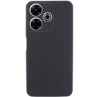 Чохол TPU GETMAN Liquid Silk Full Camera для Xiaomi Redmi 13 4G / Poco M6 4G Чорний / Black