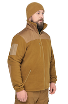 Тактична флісова кофта WinTac Sarmat Fleece 280 гр/м M койот - зображення 2