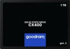 SSD внутрішній 1 TB GOODRAM CX400 gen.2 SATA 2.5 TLC