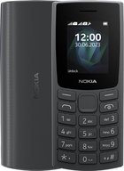 Telefon komórkowy Nokia 105 (2023) DualSim 4G Charcoal (1GF018UPA1L05)