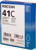 Картридж Ricoh GC41HC Cyan (4961311866685) - зображення 2