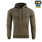 Кофта M-Tac Hoodie Cotton Raglan Hard Dark Olive Размер S - изображение 2