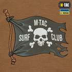 Футболка M-Tac Surf Club Coyote Brown Размер M - изображение 5