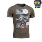 Футболка M-Tac Comics Drone Girl Dark Olive Розмір 2XL