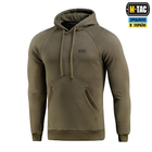 Кофта M-Tac Hoodie Cotton Raglan Hard Dark Olive Размер M - изображение 1