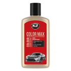 Поліроль восковий K2 Color Max червоний 250мл віск для кузова автомобіля для відновлення блиску та кольору (1LO-TH_11C)