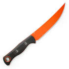 Ніж нескладний з чохлом Benchmade 15500OR-2 Meatcrafter orange, CF 280 мм