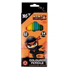 Олівці кольорові YES 12/24 кіль Ninja